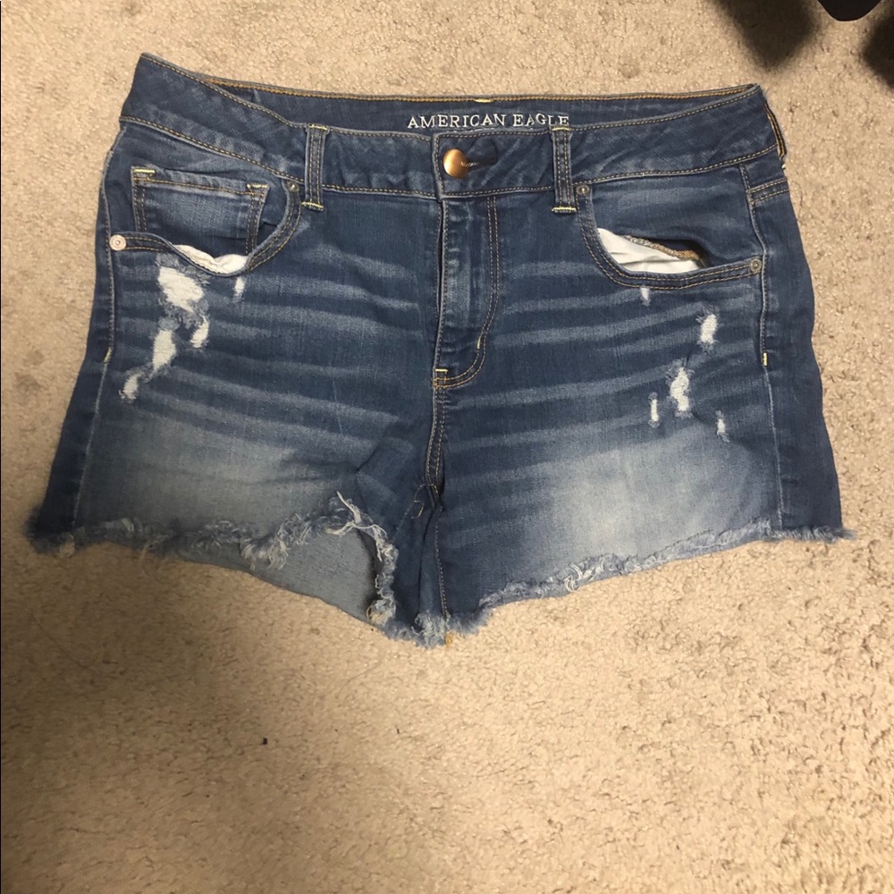 American Eagle Super Stretch Jean Shorts